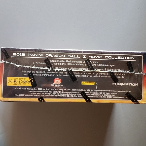 Dragonball Z 2015 Panini TCG Card Game - Picture 3 of 3